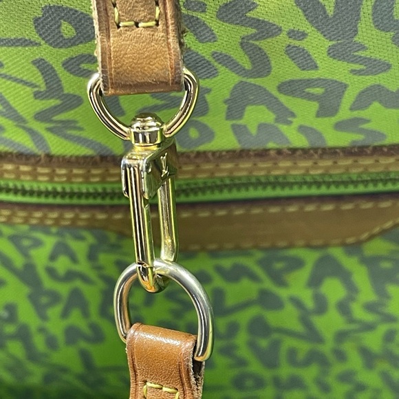 Louis Vuitton x Stephen Sprouse Graffiti Neverfull Gm Neon Green Tote Bag Rare - Picture 12 of 16